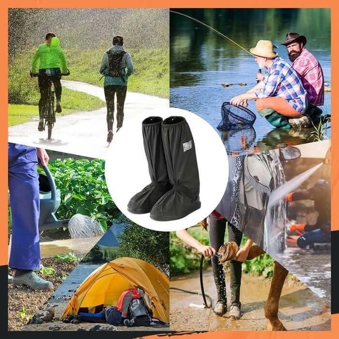 ⏰Hot Sale Promotion 50% OFF - Suitable for wide feet - ❤️All-Round Long Waterproof Boot Cover