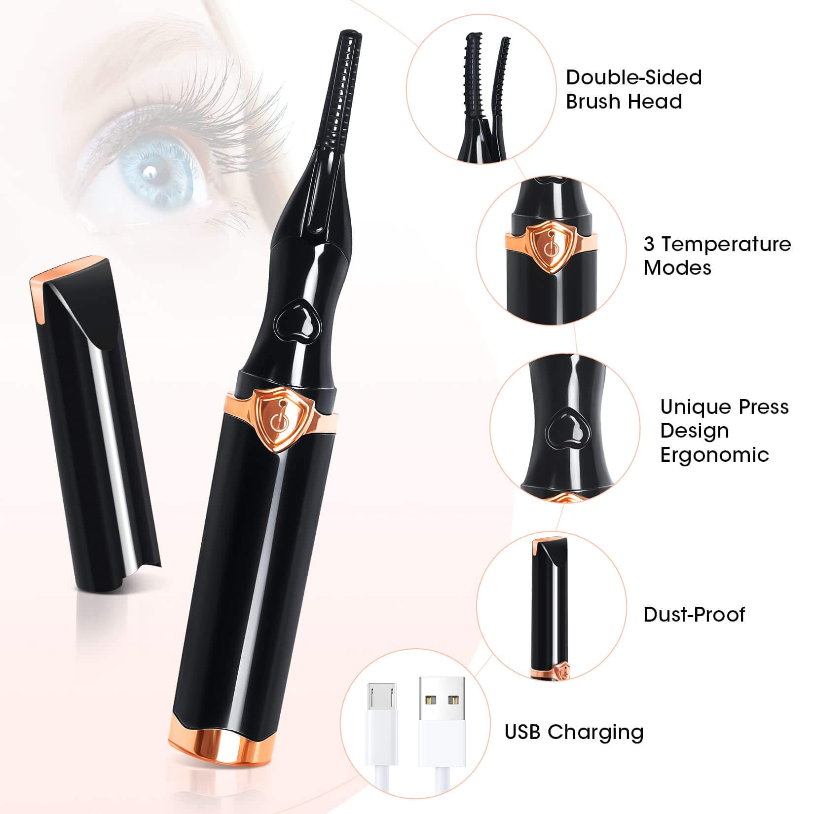 Professional Electric Eyelash Curler