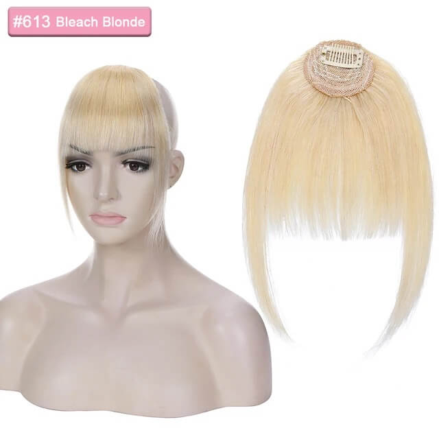 🔥Warehouse Clearanc 50% 🎀Clip in Bangs (High temperature filament)