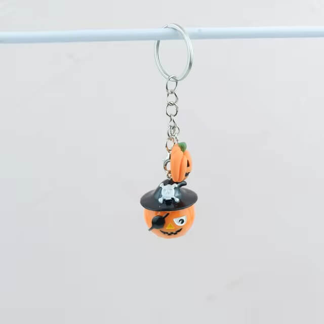 🎃 Halloween Pumpkin Keychain