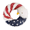 American Eagle Patriotic Wreath Memorial Day Veteran Day 4th of July