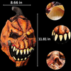 Pumpkin Mask With a Movable Jaw