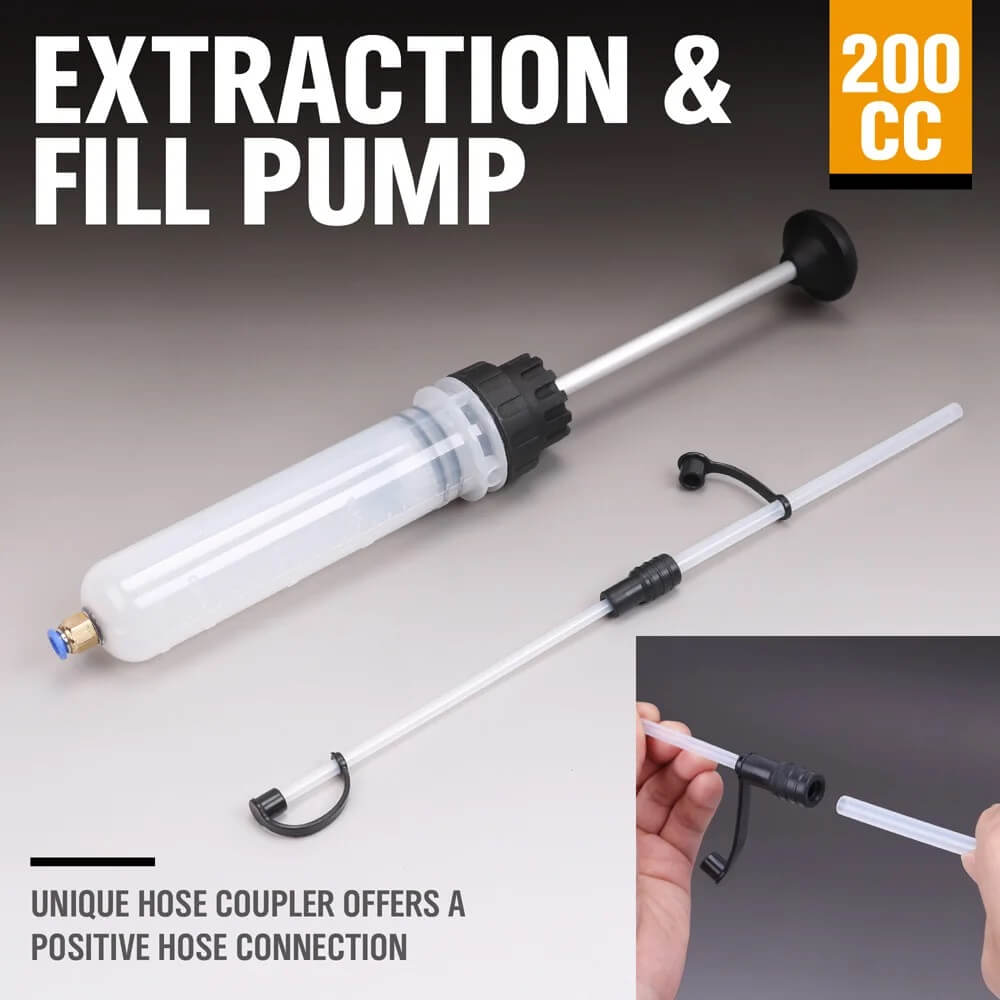 SwiftOil™ Professional Dual-Use Oil Extraction & Fill Tool