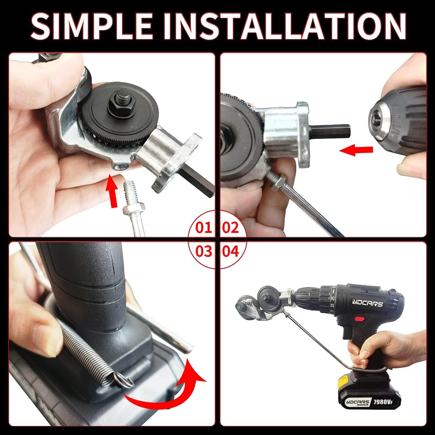 The Metal Cutting Adapter for Drill