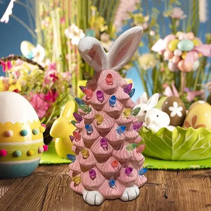 50% OFF🐰🐰Easter Pink Bunny Tree