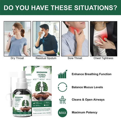 BooMoon™ Lung Cleansing Herbal Spray