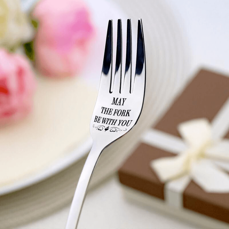 💝 Valentine's Day Hot Sale 💝 Engraved Fork (With Gift Box)