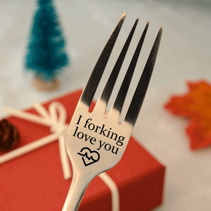 💝 Valentine's Day Hot Sale 💝 Engraved Fork (With Gift Box)